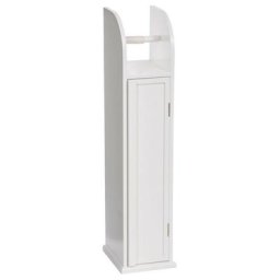 Five Simply Smart - Dérouleur de papier toilette avec sa réserve - Blanc - Livraison gratuite