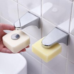 Blue Dream - Ensemble de 2 pièces Porte-savon magnétique Porte-savon magnétique pour la douche