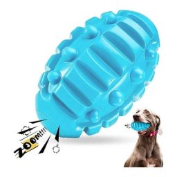 Jouet Chien Indestructible, Jouet pour Chien Grinçant en Caoutchouc Naturel Non Toxique, Brosse à