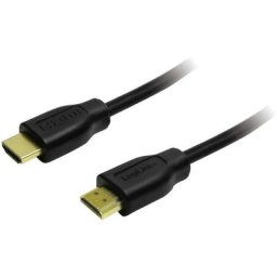 Logilink - hdmi Câble de raccordement Fiche mâle hdmi-a, Fiche mâle hdmi-a 15.00 m noir CH0054