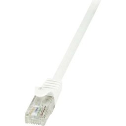 LOGILINK Câble réseau (RJ45) CAT6 U/UTP blanc 0,25M V965311