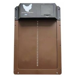 Nouveau Porte Automatique Poulailler, Etanche avec Capteur de Lumière Automatique à Induction à Pile