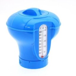 Distributeur de chlore et thermomètre