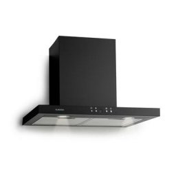 Klarstein - Limelight Hotte murale aspirante 60cm 600 m³/h classe a++ - noir - Noir