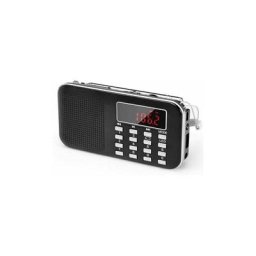 Oaao - Radio Portable am/fm, Poste Radio avec éClairage de Secours,Prise en Charge Micro