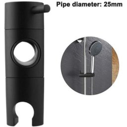 Support de pommeau de douche réglable pour barre coulissante, support de support de tête de rail