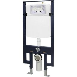 Bâti-support pour wc suspendu G3008 avec plaque de déclenchement - modèle sélectionnable Modèle