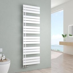 Sèche-serviettes eau chaude Radiateur eau chaude en acier Radiateur à panneau plat Blanc 1599x500mm