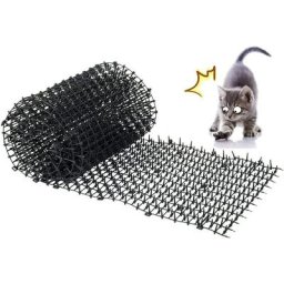 Sktooy - Tapis Anti-Chat d'Epine Grille de Jardin Anti Chiens, Chats Animaux de Compagnie 200 x 30