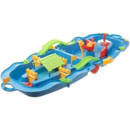 Water Fun Trolley Jeu d'eau, Trolley d'eau a partir de 2 ans Jeu Extérieur Facile à Transporter