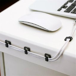 Porte-câble auto-adhésif pour bureau 18/20 pièces accessoires de bureau