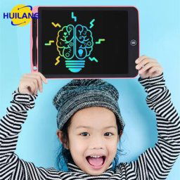 Tablette d'écriture LCD multicolore pour enfants peinture magique tableau noir planche à dessin