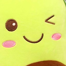Coussin de siège 11 ''/17'' poupée d'avocat en peluche jouet interactif en coton doux nouveauté