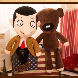 Ours en peluche du film Mr Bean pour enfants jouets en peluche mignons cadeaux d'anniversaire pour
