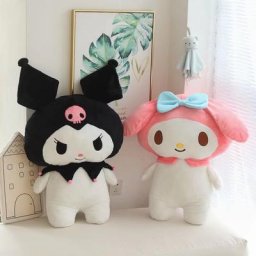 Jouet en peluche Melody Kuromi pour enfants peluche Anime pendentif animal exquis coussin de baie