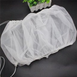 Couverture de cage à oiseaux en nylon anti-poussière filet à mailles aérées élastique réglable