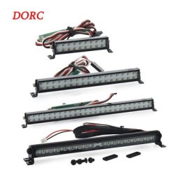 Barre lumineuse LED pour toit RC lumières blanches et colorées mode réglable pour 1/10 RC inoler