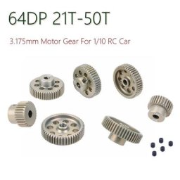 Moteur à pignon 64DP 3.175mm 21T-25T/26T-30T/31T-35T/36T-40T/41T-45T/46T-50T équipement pour