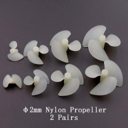 Vis en nylon pour modèles de bateaux RC accessoire électrique bricolage sans hélice 2mm 22mm