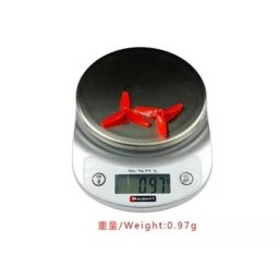 Kingkong LADRC – 10 paires d'hélices de 48mm 3 lames de 1mm pour Drone de course Tiny8X FPV
