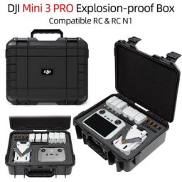Boîte de rangement portable à coque rigide pour DJI Mini 3 Pro valise portable étanche
