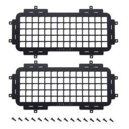Filet de fenêtre latérale en métal pièces décoratives pour voiture d'escalade hors route MND90 D91