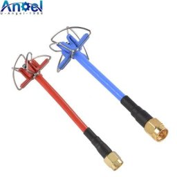Émetteur circulaire polarisé à quatre feuilles 5.8GHz antenne trèfle pour Drone de course FPV