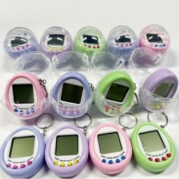 Jouet de relaxation amusant Tamagotchi pour enfants animaux de compagnie électroniques capsule