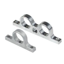 1 pièce simple/touristes en aluminium PISCO BVU4-4 boule globe vannes support de montage rapide ket