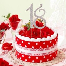 Décoration de gâteau en strass numéro 18 fournitures de décoration pour fête d'anniversaire de