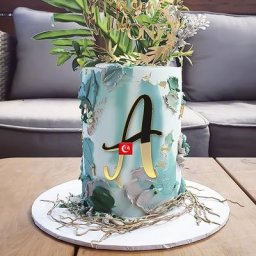 Or Miroir A-Z Anglais Lettre Acrylique Gâteau Topper Joyeux Anniversaire majuscule ixDe Mariage Chi