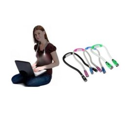 Lampe à câliner LED Flexible 4 Modes d'éclairage alimenté par batterie mains libres idéale pour