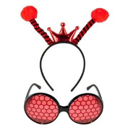 Lunettes de noël pour femmes et filles accessoires fantaisie de Cosplay de fête féerique