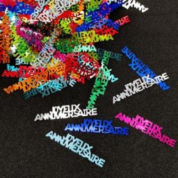 15g confettis Joyeux Anniversaire paillettes Joyeux Anniversaire Joyeux Anniversaire DIY scrapbook
