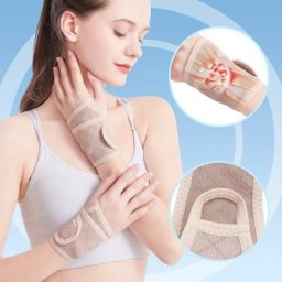 Gant de soutien à manche arthrite paume élastique protège-poignet Ultra-mince ventilé 24BD