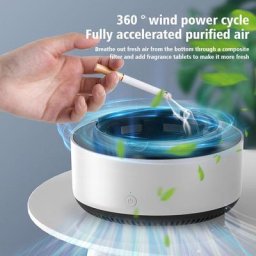 Cendrier polyvalent avec fonction supporter ficateur filtre la fumée secondaire de Laguna UP
