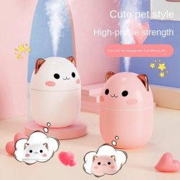 Humidificateur d'air ultrasonique en forme de chat mignon diffuseur d'huile essentielle pour la