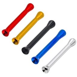 Renifleur de paille en métal siceur nasal