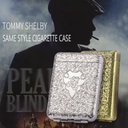 Étui Peaky Blinders avec 16 Bâtons de Boîtier Physique Couverture à Ouverture existent Alliage