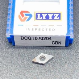 Outil de tournage interne DCGT070204 PCD CBN Inserts en diamant CNC coupe-tour Inserts de