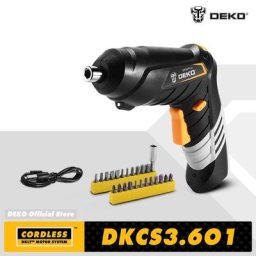 DEKO – tournevis électrique sans fil outils électriques mandrin sans clé batterie de charge pour