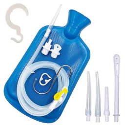 Kit de sac de lavement accessoires de salle de bain de douche de Bidet ampoule de café capacité