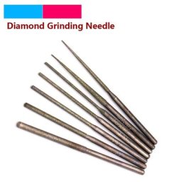 Tête de Meulage Diamantée à Tige de 2.35mm 1/5 Pièces Forets de Jolie çonnage pour Pierre D.lique