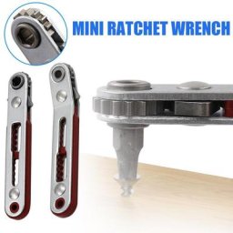 Mini tournevis hexagonal Torx à cliquet commande bidirectionnelle simple double tête outil de