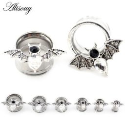 Alisouy-Goutte d'eau en acier inoxydable pour piercing boucles d'oreilles en forme de
