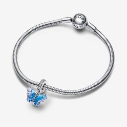 Bracelet Composé Gecko Bleu Métallique