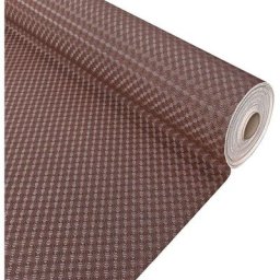 Nappe Pvc Protect Table Moletton Doux Antidérapant AntiTaches Antichoc Marron - 140x120 cm