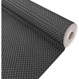 Nappe Pvc Protect Table Moletton Doux Antidérapant AntiTaches Antichoc Noir - 140x80 cm