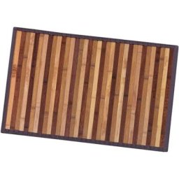 Set de Table en Bambou 30x34 cm Américain Antitache Petit Déjeuner Bambou Bois Dégradé - Marron