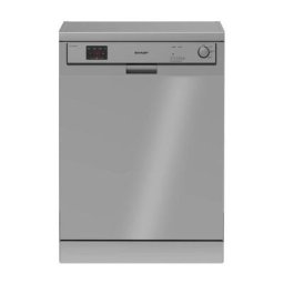 Sharp - Lave-vaisselle pose libre 13 Couverts 59.8cm e, QWHX12F47ES - Gris